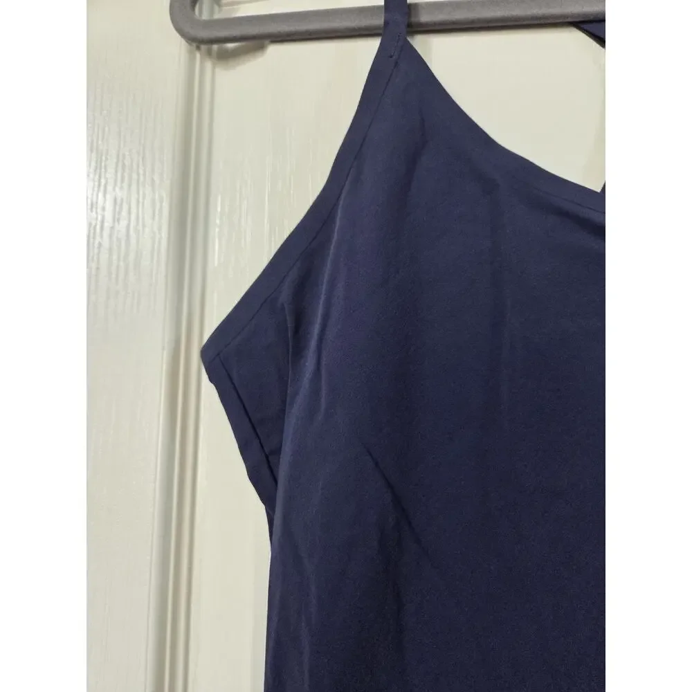 Outdoor Voices Blue The Exercise Dress Comfort Built-In Shorts Mini Dress Small
